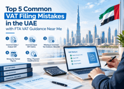 Top 5 common VAT filing mistakes in the UAE