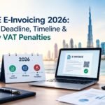 UAE e-invoicing 2026 ASP deadline timeline and VAT penalties