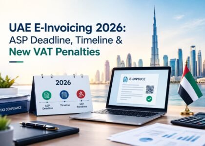 UAE e-invoicing 2026 ASP deadline timeline and VAT penalties